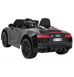 Vaikiškas Elektromobilis AUDI R8 Spyder RS EVA 2.4 GHz, Juodas