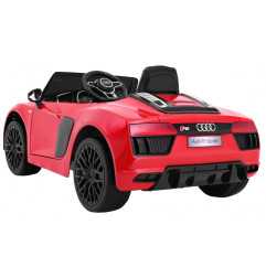 Vaikiškas Elektromobilis AUDI R8 Spyder RS EVA 2.4 GHz, Raudonas - 4
