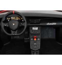 Vaikiškas Elektromobilis Lamborghini Aventador SV, Raudonas