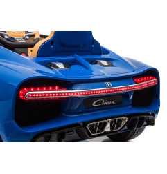 Vaikiškas Elektromobilis Bugatti Chiron, Mėlynas