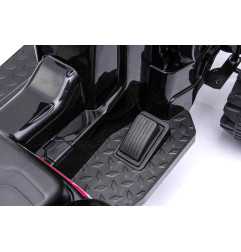 Vaikiškas Elektrinis Traktorius/Ekskavatorius HL389, Raudonas