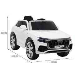 Vaikiškas Elektromobilis Audi Q8 LIFT, Baltas