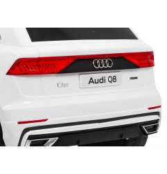 Vaikiškas Elektromobilis Audi Q8 LIFT, Baltas