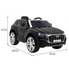 Vaikiškas Elektromobilis Audi Q8 LIFT, Juodas