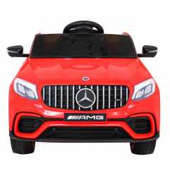 Vaikiškas Elektromobilis Mercedes Benz GLC63S, Raudonas