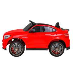 Vaikiškas Elektromobilis Mercedes Benz GLC63S, Raudonas