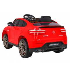 Vaikiškas Elektromobilis Mercedes Benz GLC63S, Raudonas