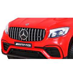 Vaikiškas Elektromobilis Mercedes Benz GLC63S, Raudonas