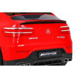 Vaikiškas Elektromobilis Mercedes Benz GLC63S, Raudonas