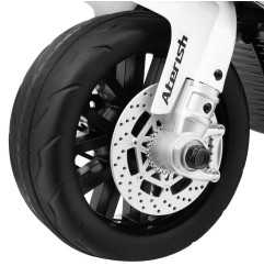 Vaikiškas elektrinis triratis motociklas BMW S1000RR, Juodas