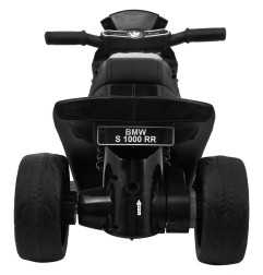 Vaikiškas elektrinis triratis motociklas BMW S1000RR, Juodas