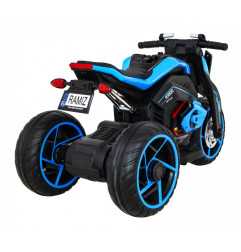 Vaikiškas elektrinis triratis motociklas Future, Mėlynas