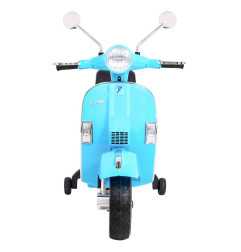Vaikiškas Elektrinis Motoroleris Vespa, Mėlynas - 3