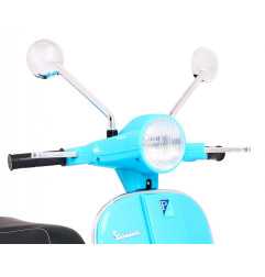 Vaikiškas Elektrinis Motoroleris Vespa, Mėlynas - 11