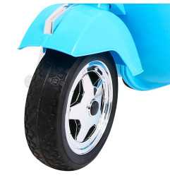 Vaikiškas Elektrinis Motoroleris Vespa, Mėlynas - 13