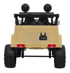 Vaikiškas Elektromobilis Toyota FJ Cruiser, Smėlio - 6