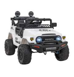 Vaikiškas Elektromobilis Toyota FJ Cruiser, Baltas