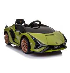 Vaikiškas Elektromobilis Lamborghini SIAN, Žalias