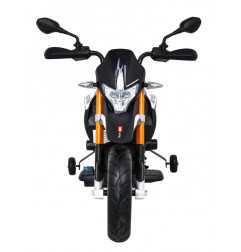 Vaikiškas Elektrinis motociklas Aprilia, juodas