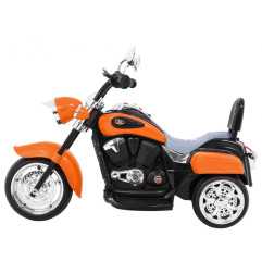 Vaikiškas elektrinis motociklas Chopper NightBike, Oranžinis
