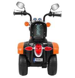 Vaikiškas elektrinis motociklas Chopper NightBike, Oranžinis