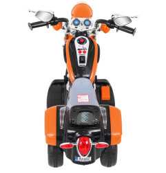 Vaikiškas elektrinis motociklas Chopper NightBike, Oranžinis