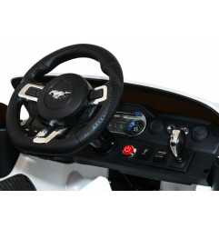 Vaikiškas Elektromobilis Ford Mustang GT Baltas