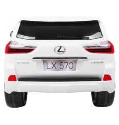 Vaikiškas Elektromobilis Lexus LX570 Baltas