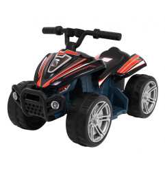 Vaikiškas Elektrinis keturratis Little Monster, Juodas