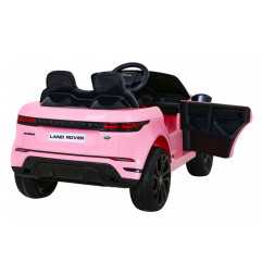 Vaikiškas Elektromobilis Range Rover Evoque rožinis - 7
