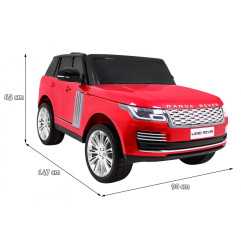 Vaikiškas Elektromobilis Range Rover HSE, Dažytas Raudonas - 2