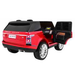 Vaikiškas Elektromobilis Range Rover HSE, Dažytas Raudonas - 9