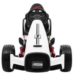 Vaikiškas Elektrinis kartingas Bolid XR-1, Baltas