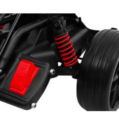 Vaikiškas Elektrinis kartingas Bolid XR-1, Baltas