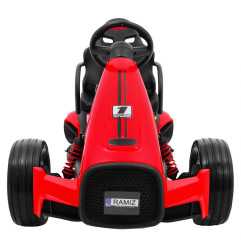 Vaikiškas Elektrinis kartingas Bolid XR-1, Raudonas