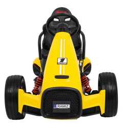 Vaikiškas Elektrinis kartingas Bolid XR-1, Geltonas