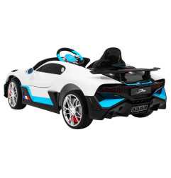 Vaikiškas Elektromobilis Bugatti Divo, Baltas - 4