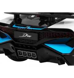 Vaikiškas Elektromobilis Bugatti Divo, Baltas - 11