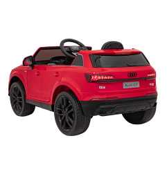 Vaikiškas Elektromobilis Audi Q7 NEW LIFT, Raudonas