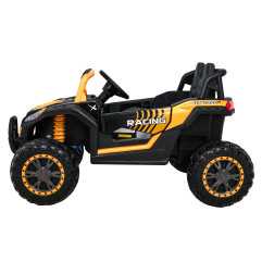 Vaikiškas Elektrinis bagis UTV 2000M Racing, auksinis