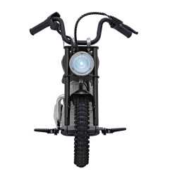 Vaikiškas Elektrinis motociklas Chopper SPEED, Pilkas