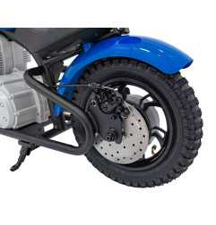 Vaikiškas Elektrinis motociklas Chopper SPEED, Mėlynas - 7