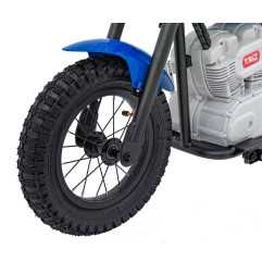 Vaikiškas Elektrinis motociklas Chopper SPEED, Mėlynas - 10