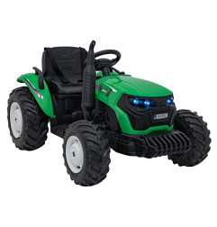 Vaikiškas Elektrinis traktorius GROW 1804, Žalias