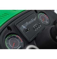 Vaikiškas Elektrinis traktorius GROW 1804, Žalias