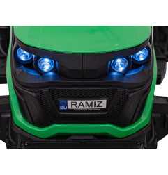 Vaikiškas Elektrinis traktorius GROW 1804, Žalias