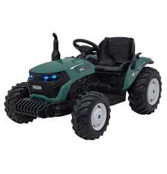 Vaikiškas Elektrinis traktorius GROW 1804, Tamsiai Žalias