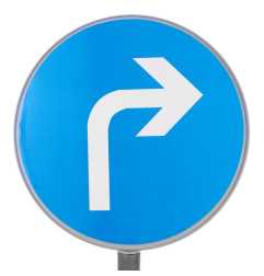 Vaikiški Kelio ženklai 80 cm, 5 vnt