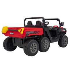 Vaikiškas Elektrinis Sunkvežimis Speed 900, Raudonas