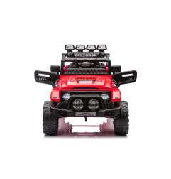Vaikiškas Elektrinis Visureigis CLIMBER, Raudonas